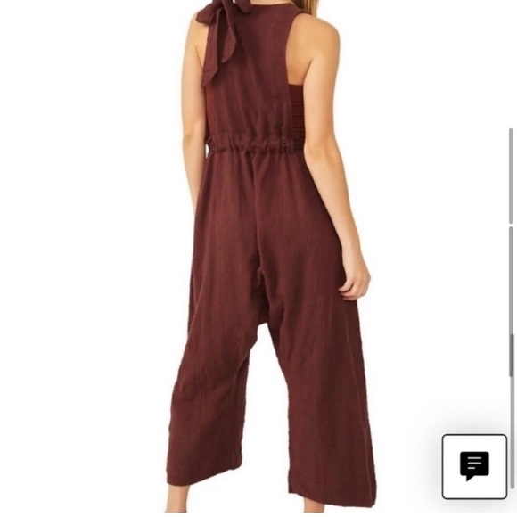 free people jumpsuit C rum raisin - Picture 5 of 16